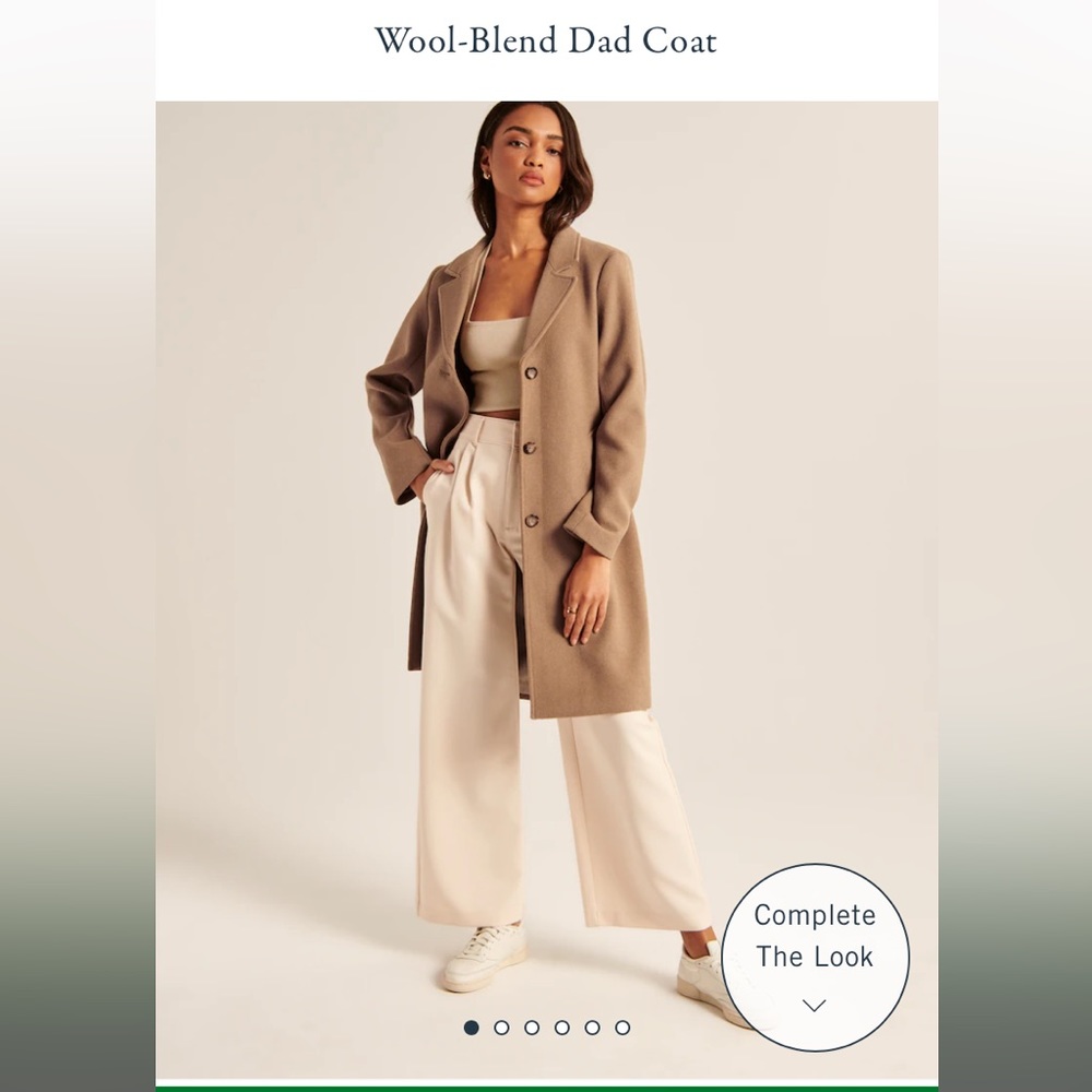 Abercrombie & Fitch Dad Coat